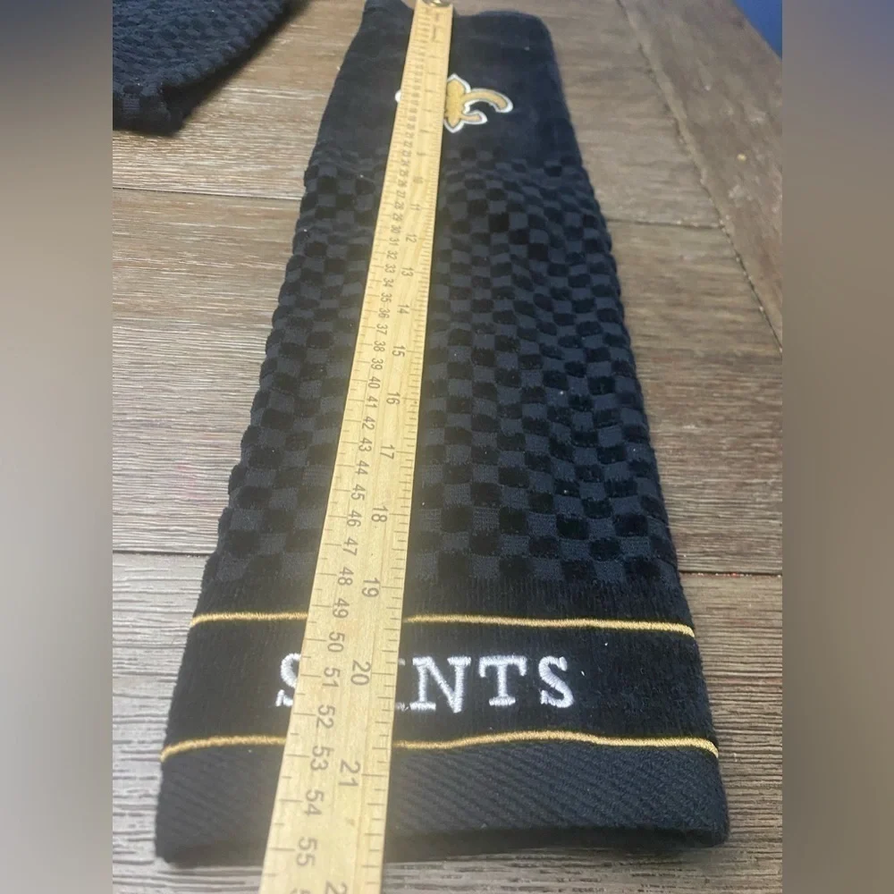 NFL Offiziell Team Crested Tri Fold Golf Towel. New Orleans Saints